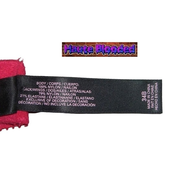 Victorias Secret Red Sheer Lace Bows Garter Cami Sexy Boudoir Pin Up Negligee - Picture 10 of 11